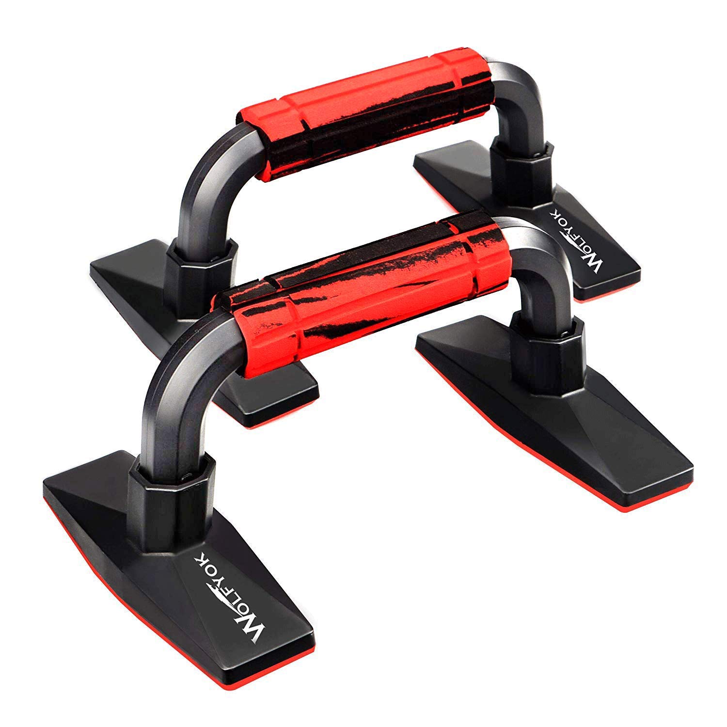 プッシュアップバー Amazon | Wolfyok プッシュアップバー 滑り止めラバー付き | Wolfyok